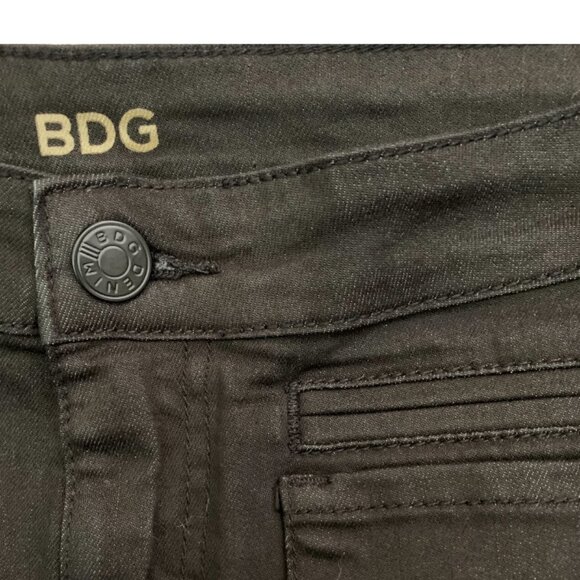 Urban Outfitters BDG Pinup Super High-Waisted Stretch Denim Shorts size 28 - Picture 8 of 11
